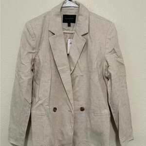 Banana Republic Linen Blazer